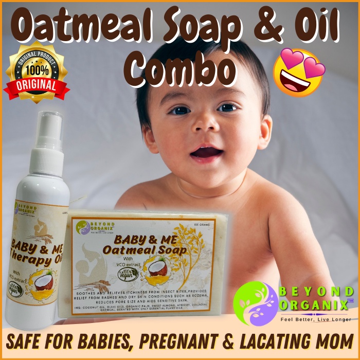 2022Beyond Organix Oatmeal Soap & Oil (For sensitive and irritated skin