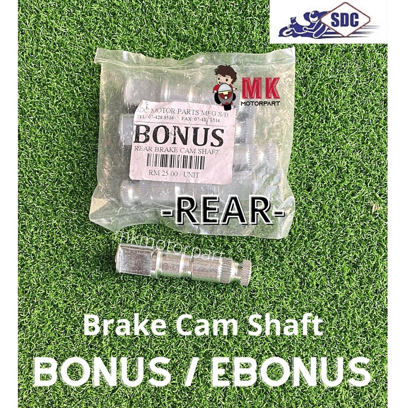 (REAR) Brake Cam SHAFT SYM BONUS 110 / E Bonus110 | Shopee Philippines