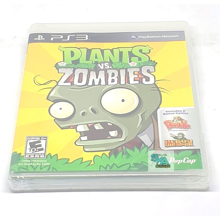 Plants vs Zombies BNEW Collectible ps3 game R1 | Shopee Philippines