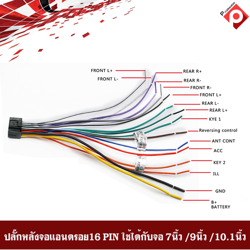 Android Screen Trunk Plug Cable Rear Radio/Car | Shopee Philippines