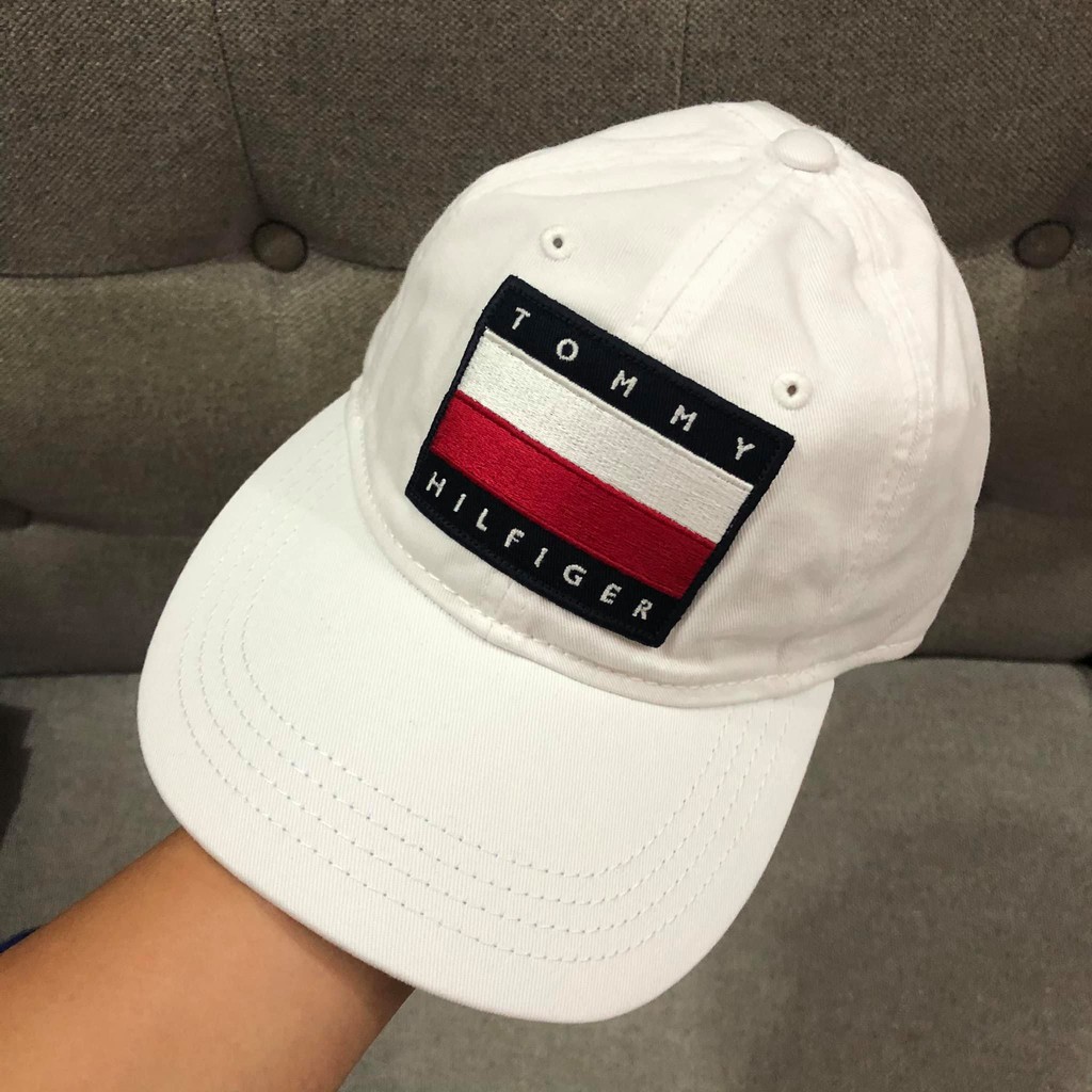 Wow Vejrtrækning massefylde TOMMY HILFIGER CAP WHITE | Shopee Philippines