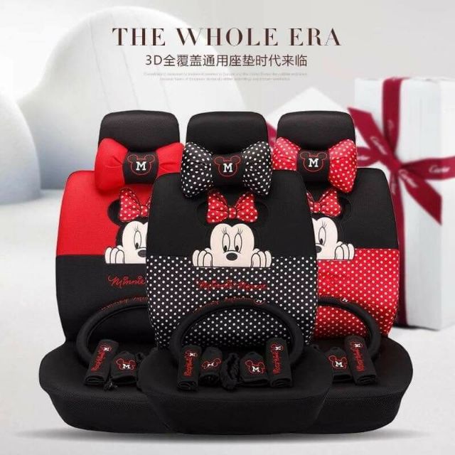 Minnie mouse 2024 car seat accessories