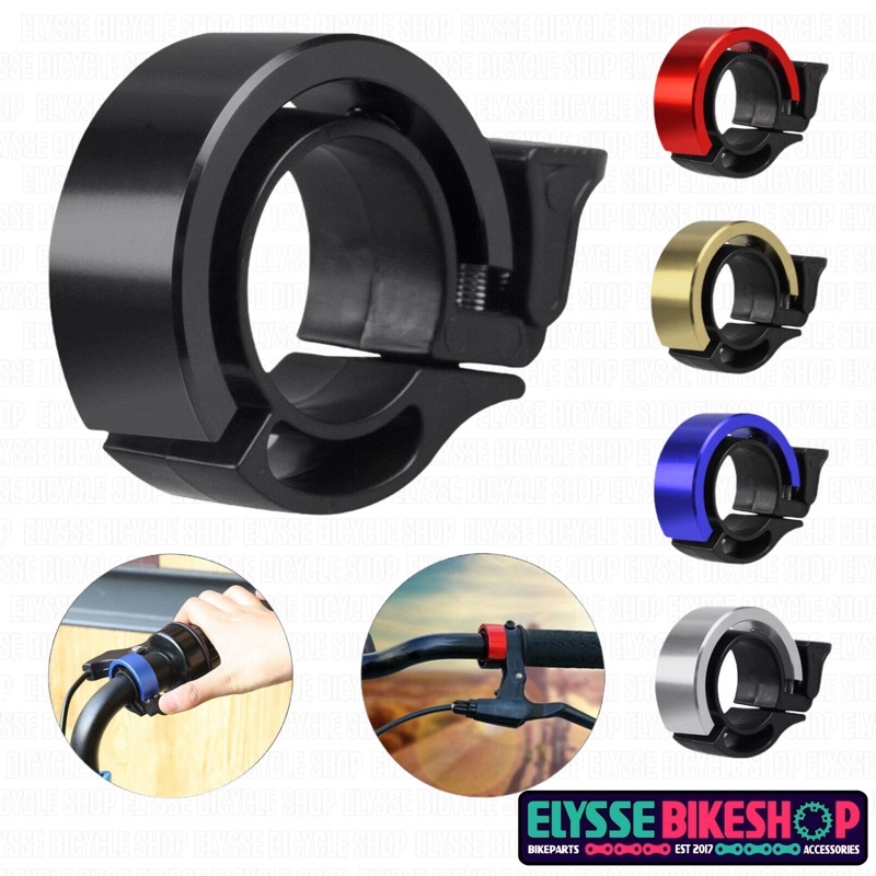 Bicycle QBell Invisible Ring Q shape Bell