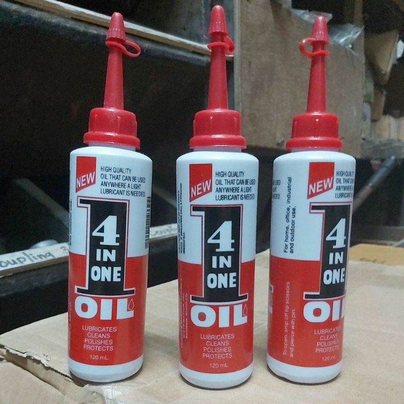 MultiPurpose 4 in 1 AntiRust Lubricant Oil 120ml Sewing Machine