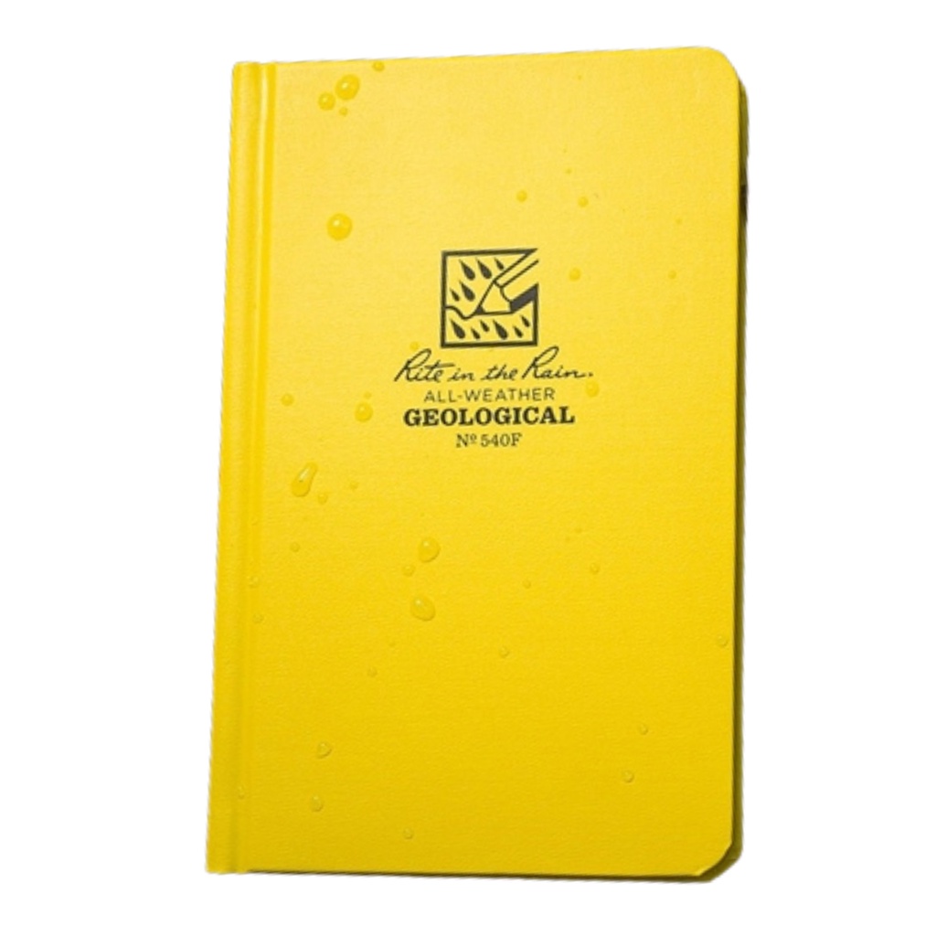 Rite in the Rain All-Weather Hard Yellow Cover Notebook Geological ...