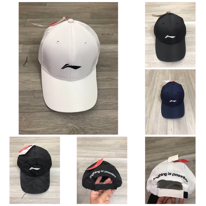 Genuine Li-ning baseball cap 100% cotton at great price | Shopee ...