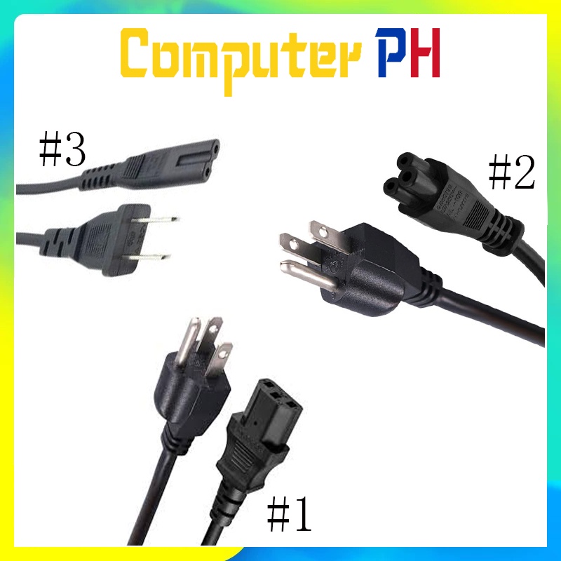 Pc POWER CORD AC cord computer power cord suppy 10a 250v | Shopee ...