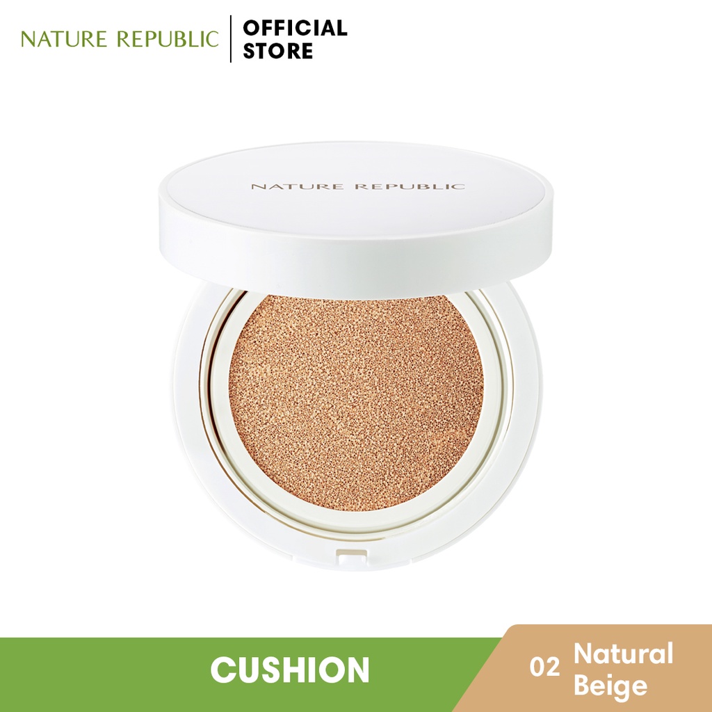 Nature Republic Green Derma Mild Cica Serum Cover Cushion Spf50+ Pa