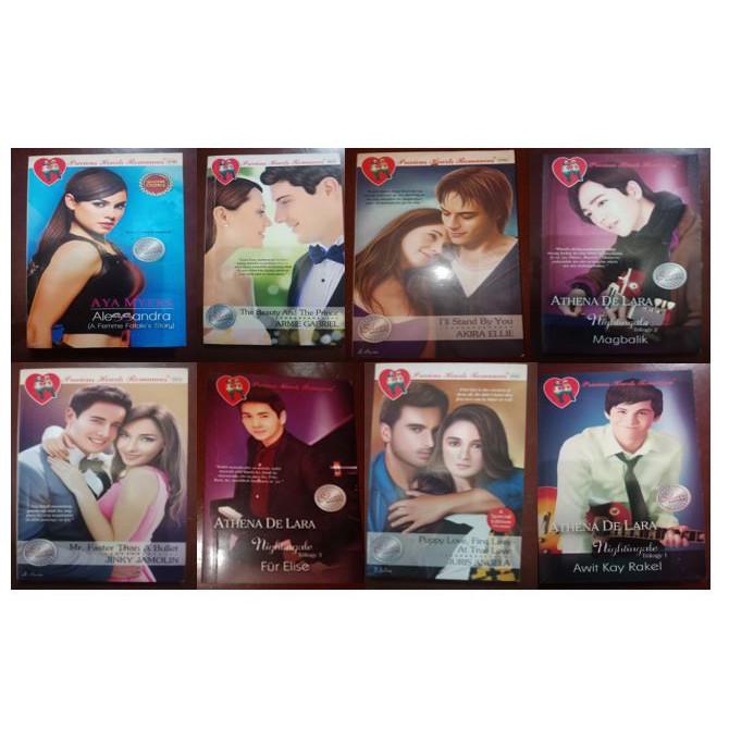 PRELOVED PRECIOUS HEARTS ROMANCE TAGALOG POCKET BOOKS BUNDLE (8 TITLES