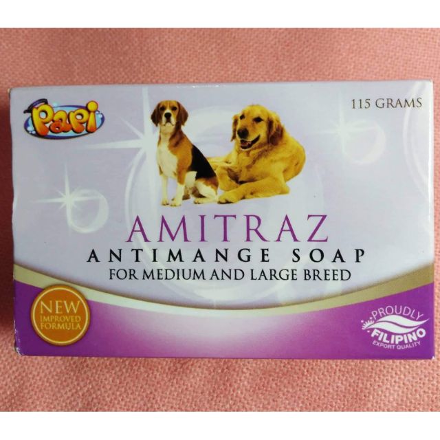 Amitraz soap for on sale dogs