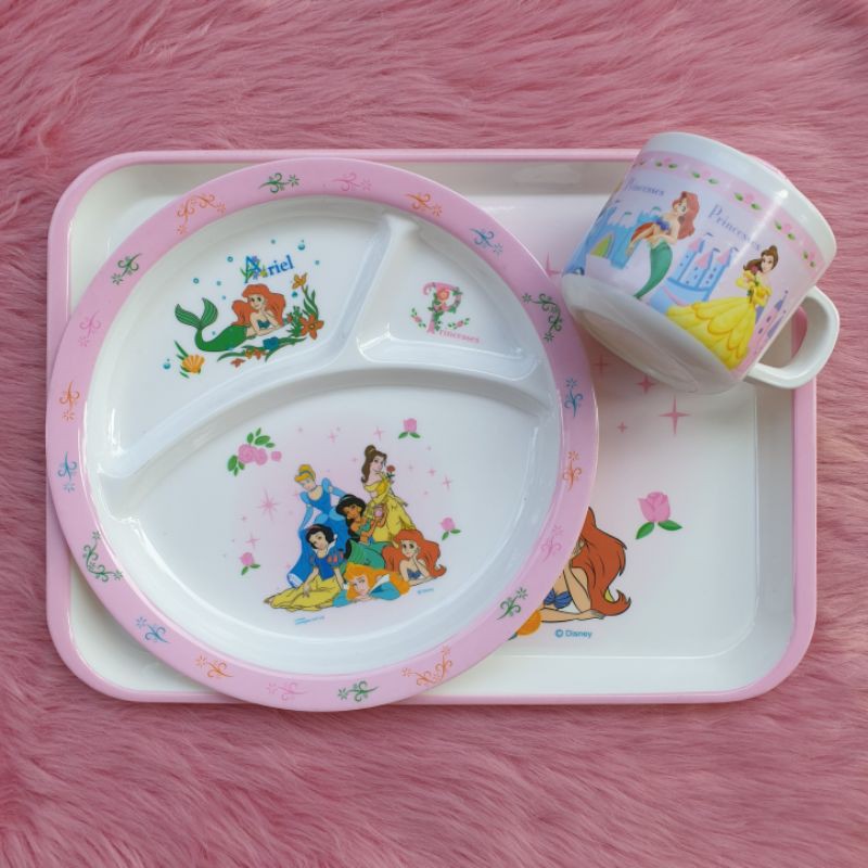Disney princess plastic plates sales