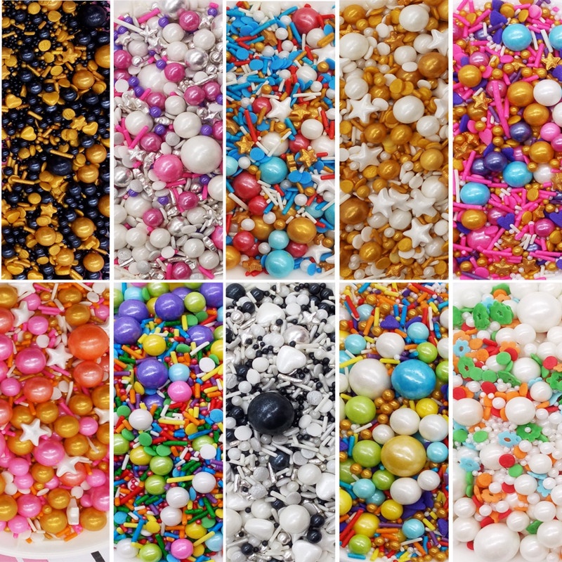 Edible candy store beads