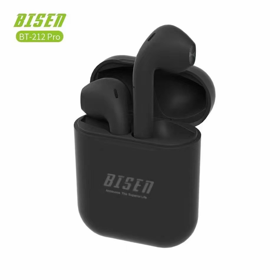 BISEN BT-212-PRO TWS Wireless Bluetooth 5.3 Earphone Stereo Audio Sound ...