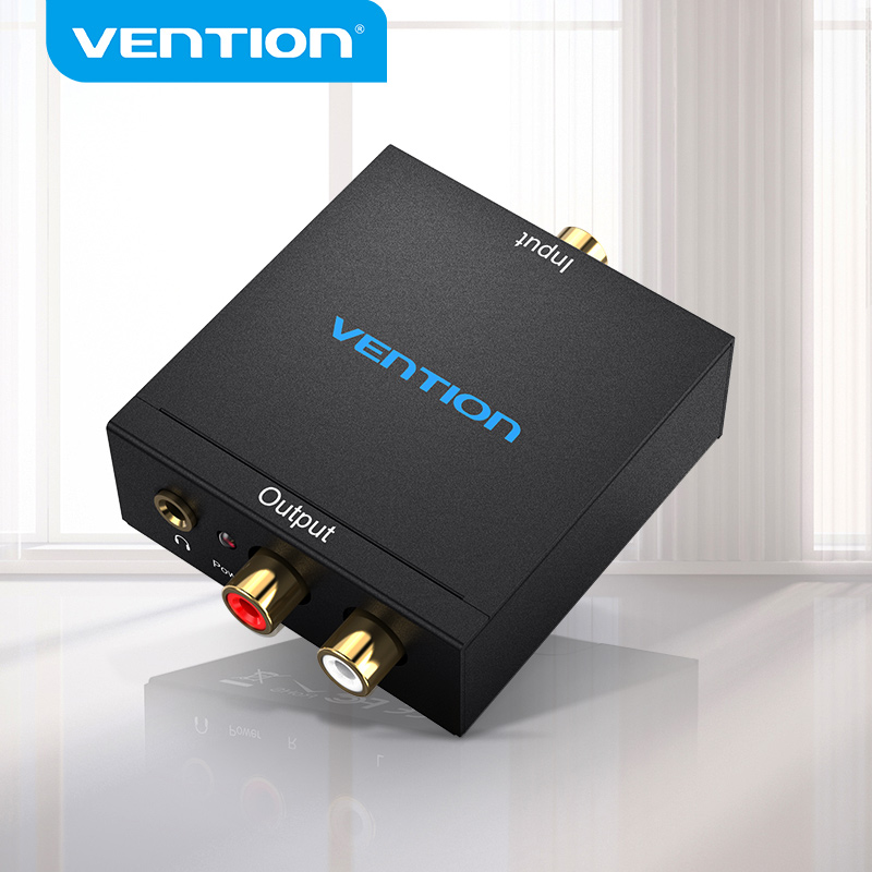 Vention Digital to Analog Audio Converter Optical Fiber / Coaxial ...