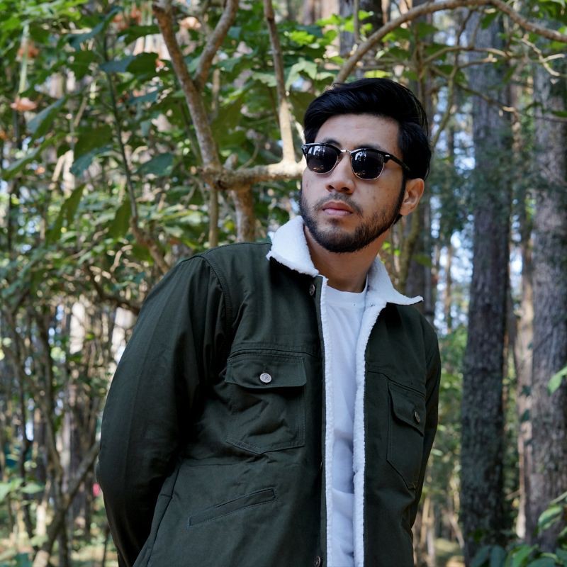 Noble String Lamb Fur Jacket Green Shopee Philippines