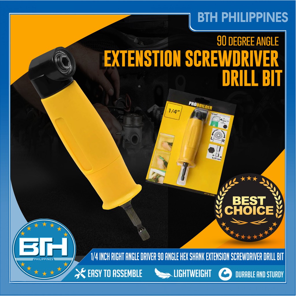 BTH Heavy Duty 90 Degrees Corner Screw Batch Head Electric Drill ...