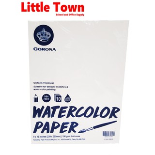 20pcs Watercolor Paper Water Color Paper 9x12 Inches 140lb/300gsm