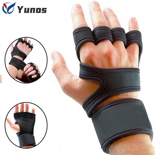 1pair Women Men Weight Lifting Fitness Gloves Bodybuilding Sports Exercise  Grip