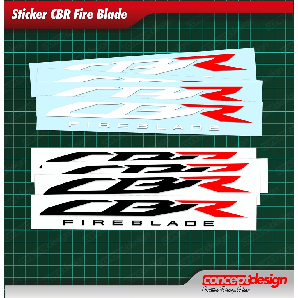 CBR Fireblade Sticker | Shopee Philippines