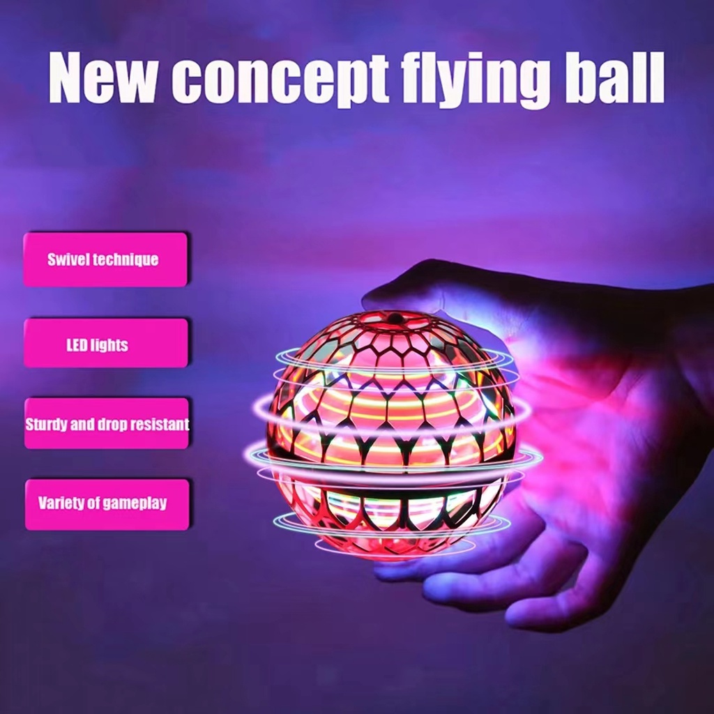 Induction UFO 360°rotating hover ball Flying Ball Kids Flying Toys ...