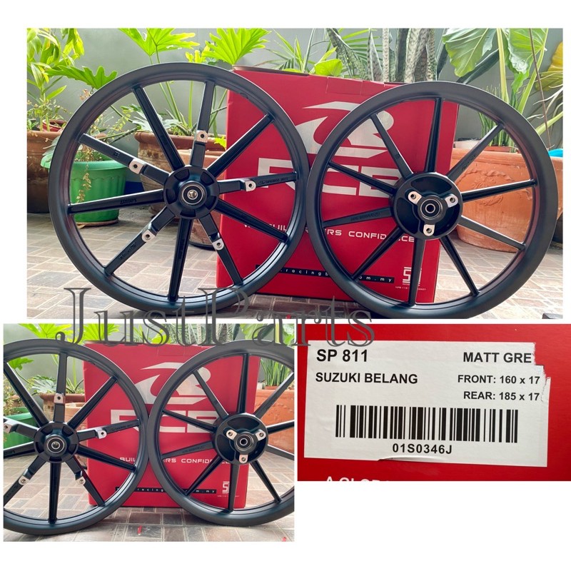 Rcb Mags Set Rb10 17s Raider150 Carbfi 16 185 X 17 Shopee