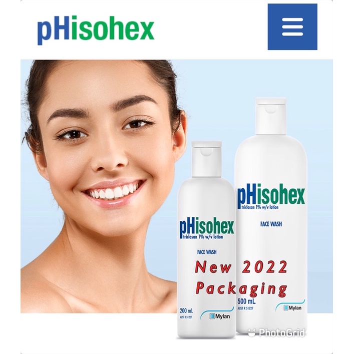 500ml 200ml 100ml PHISOHEX ANTI BACTERIAL ACNE FACIAL WASH AUSSIE MADE AUSSIEDIRECTPH Shopee Philippines