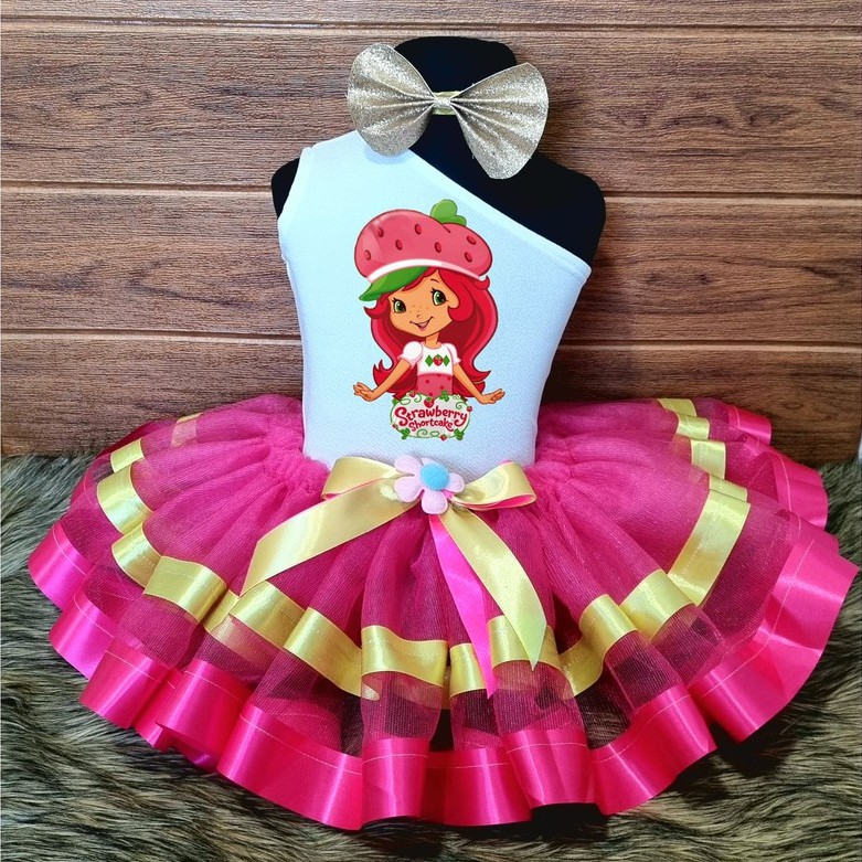 Strawberry shortcake 2024 tutu dress