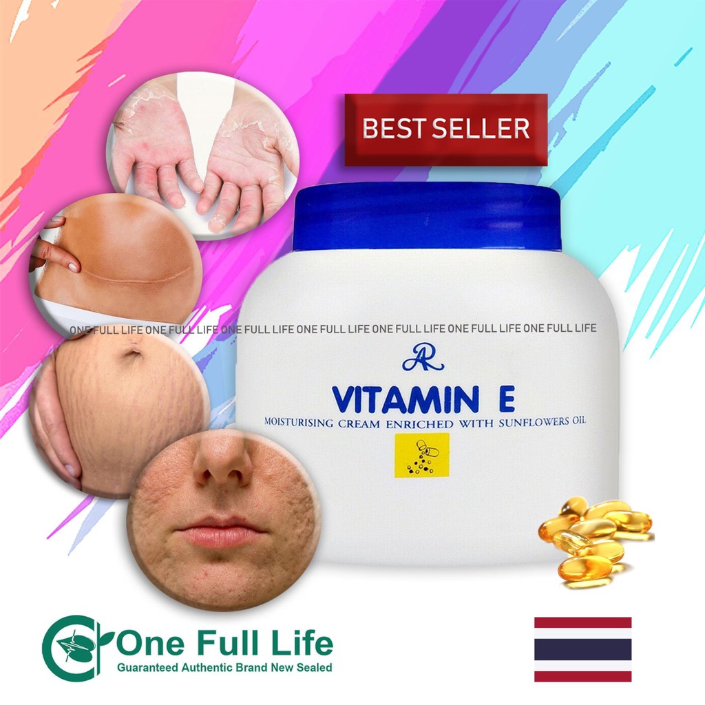 Ar Vitamin E Moisturizing Cream 200g Shopee Philippines