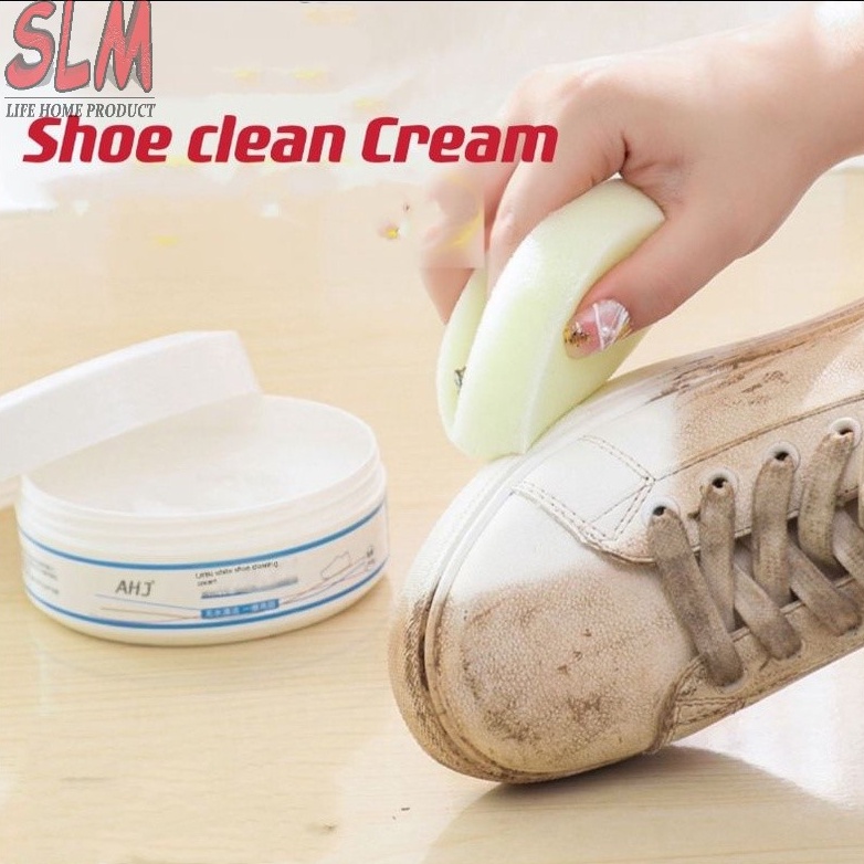 White Shoe Cleaning Cream Multipurpose Shoe Cleaner Leather Shoes Bags