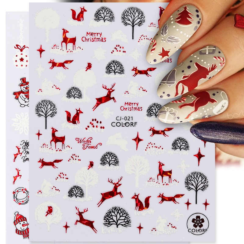 ur-sugar-christmas-nail-sticker-glitter-gold-3d-5d-decals-diy-art