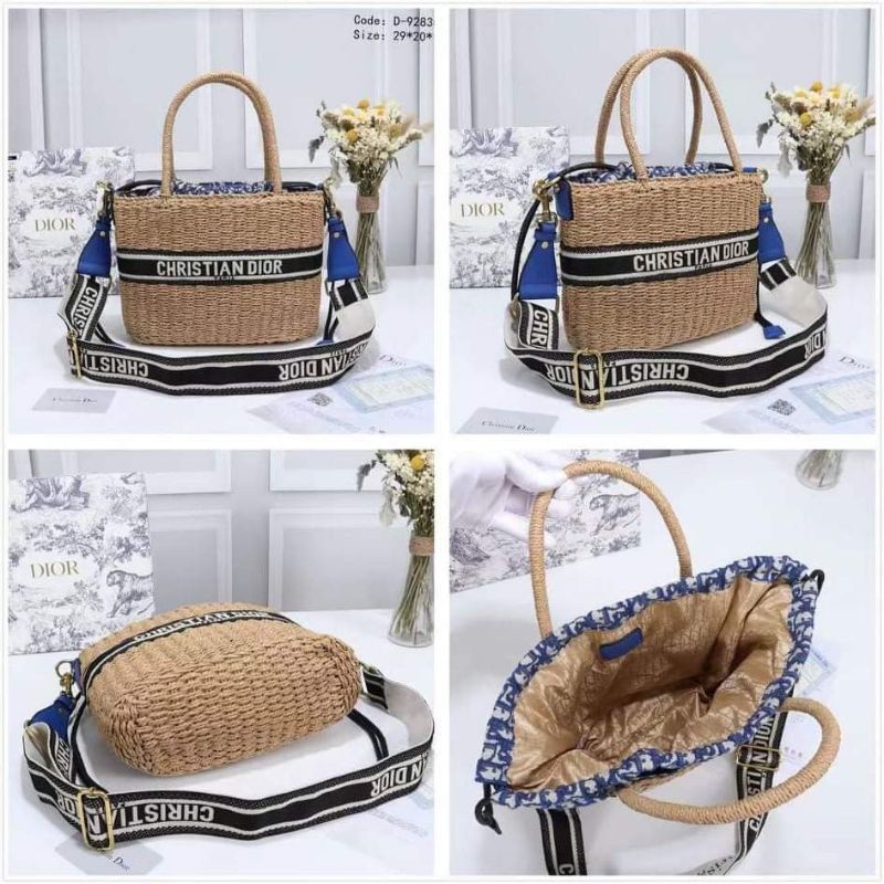 CD Wicker Rattan Bag | Shopee Philippines