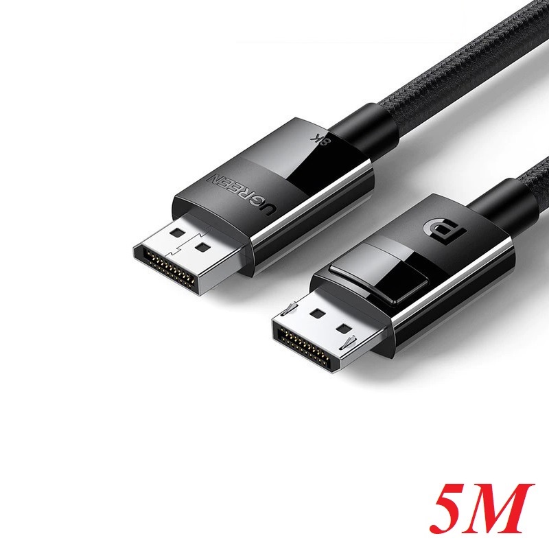 Ugreen 80394 5m 60hz 1.4 black DP to DP displayport alloy covered with ...