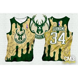 JERSEY MILWAUKEE 03 CREAM CITY GIANNIS ANTETOKOUNMPO BASKETBALL JERSEY FREE  CUSTOMIZE NAME AND NUMBER ONLY full sublimation high quality fabrics/ basketball  jersey