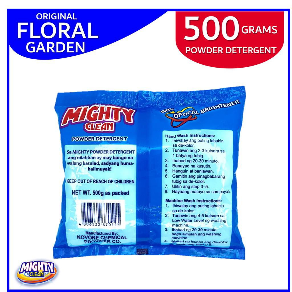 Mighty Clean Detergent Powder Original with Optical Brightener 500g ...