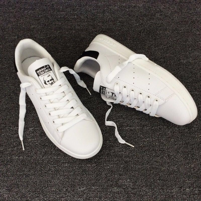 MEN ADIDAS Stan Smith Class White Leather Shoes 7738 NG# | Shopee  Philippines
