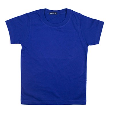 Blue Corner Kids Tshirt Round Neck Royal Blue