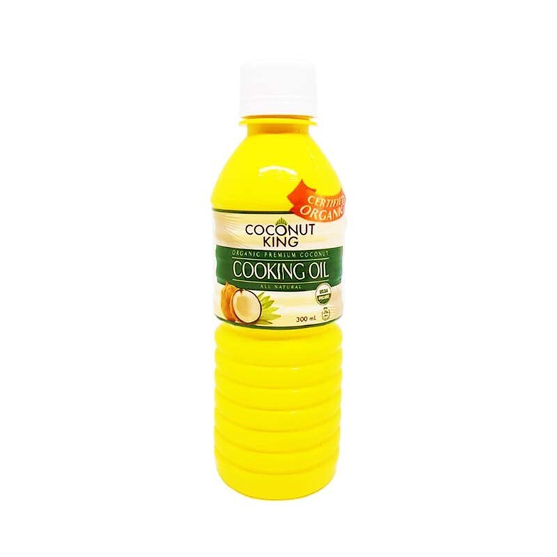Coconut King Organic Premium Coconut Cooking Oil 300ml Shopee Philippines