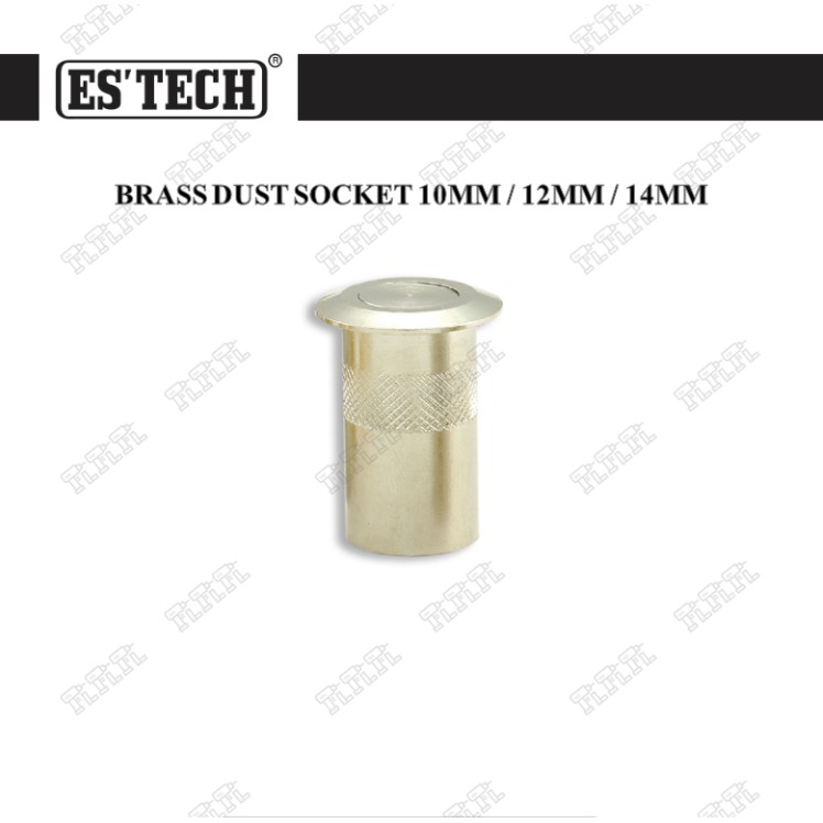 ES'TECH Brass Dust Socket 10mm / 12mm / 14mm | Shopee Philippines