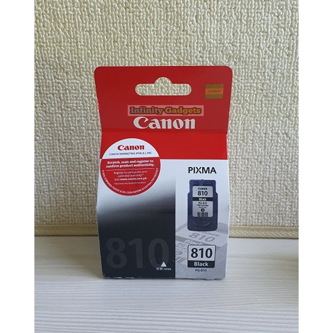 Genuine Canon Pixma 810 Ink Cartridge PG810 (Black) for iP2770 iP2772