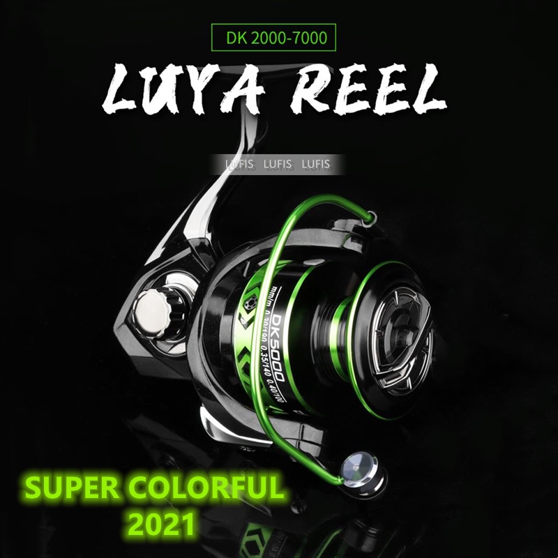 Deukio Max Drag 18kg 5.2:1 2000-7000 Size Mesin Pancing Big Trolling ...