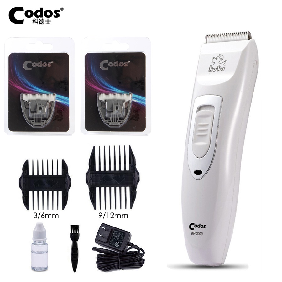 Codos Professional Grooming Kit Rechargeable Pet Cat Dog Hair Trimmer ...