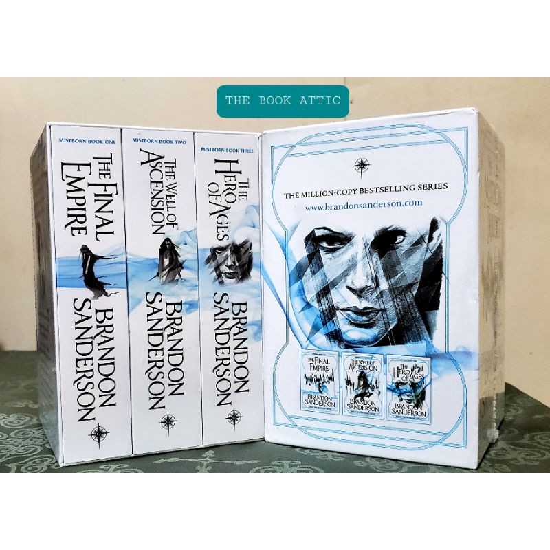 The Mistborn Trilogy Boxed Set Shopee Philippines