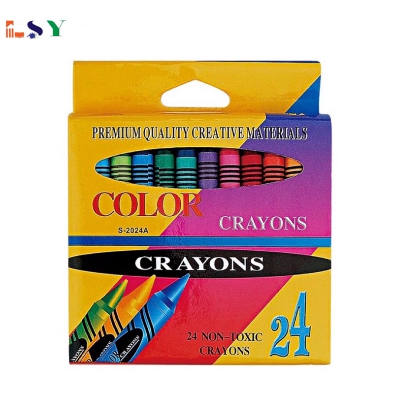 6/8/12/16/24pc Set Generic Crayon Crayons Set For School and Art ...