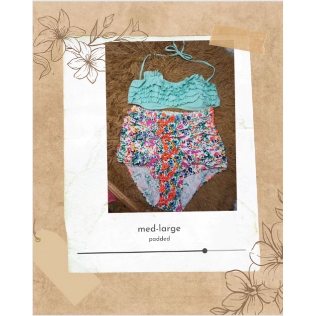 Swimsuit swimwear OOTD bikini two piece one piece Shopee Philippines