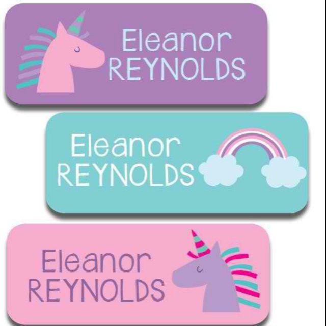 120PCS Personalized Custom Name Labels Stickers for Kids Daycare