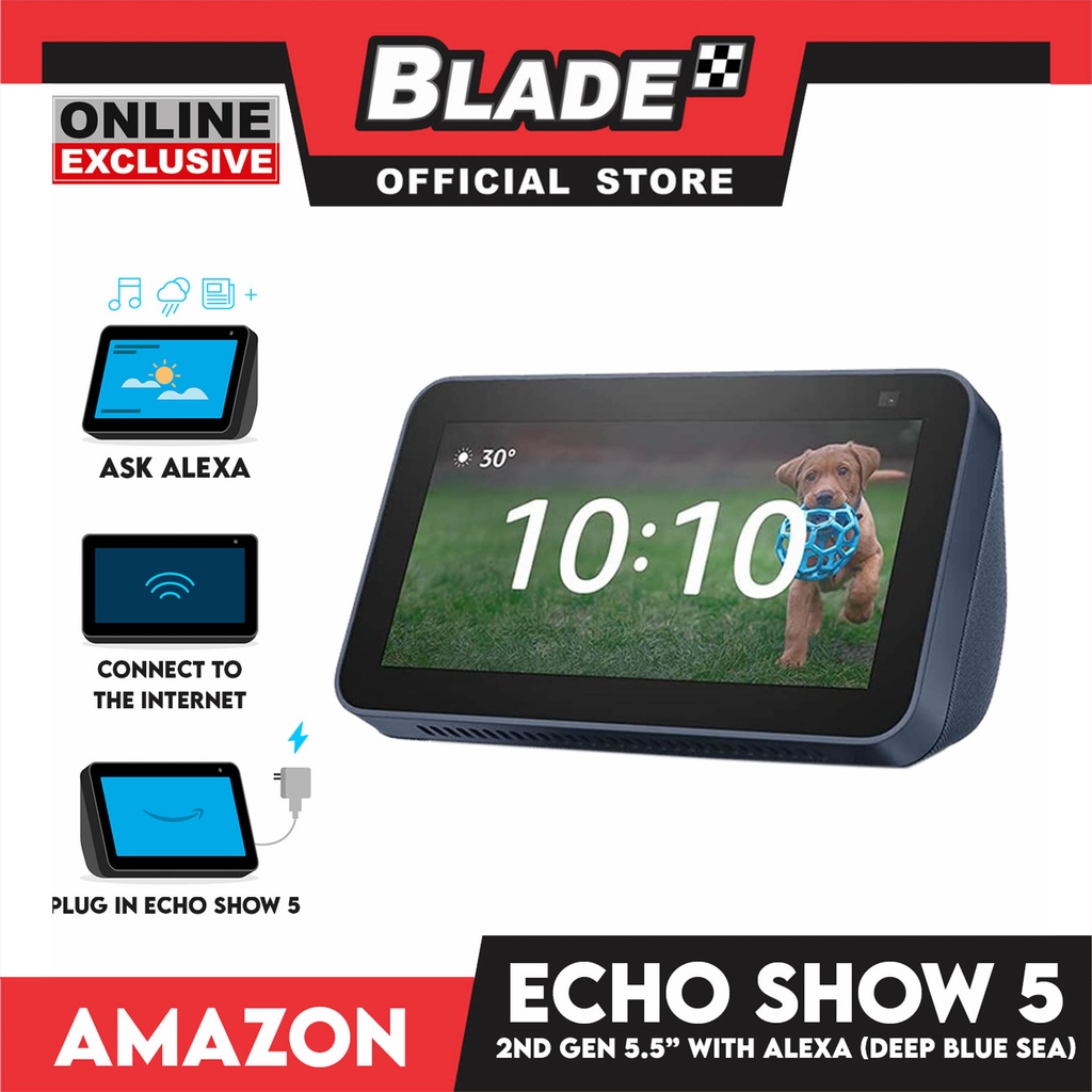 Amazon Echo Show 5 (2nd Gen.) Smart Display With Alexa And 2MP Camera ...