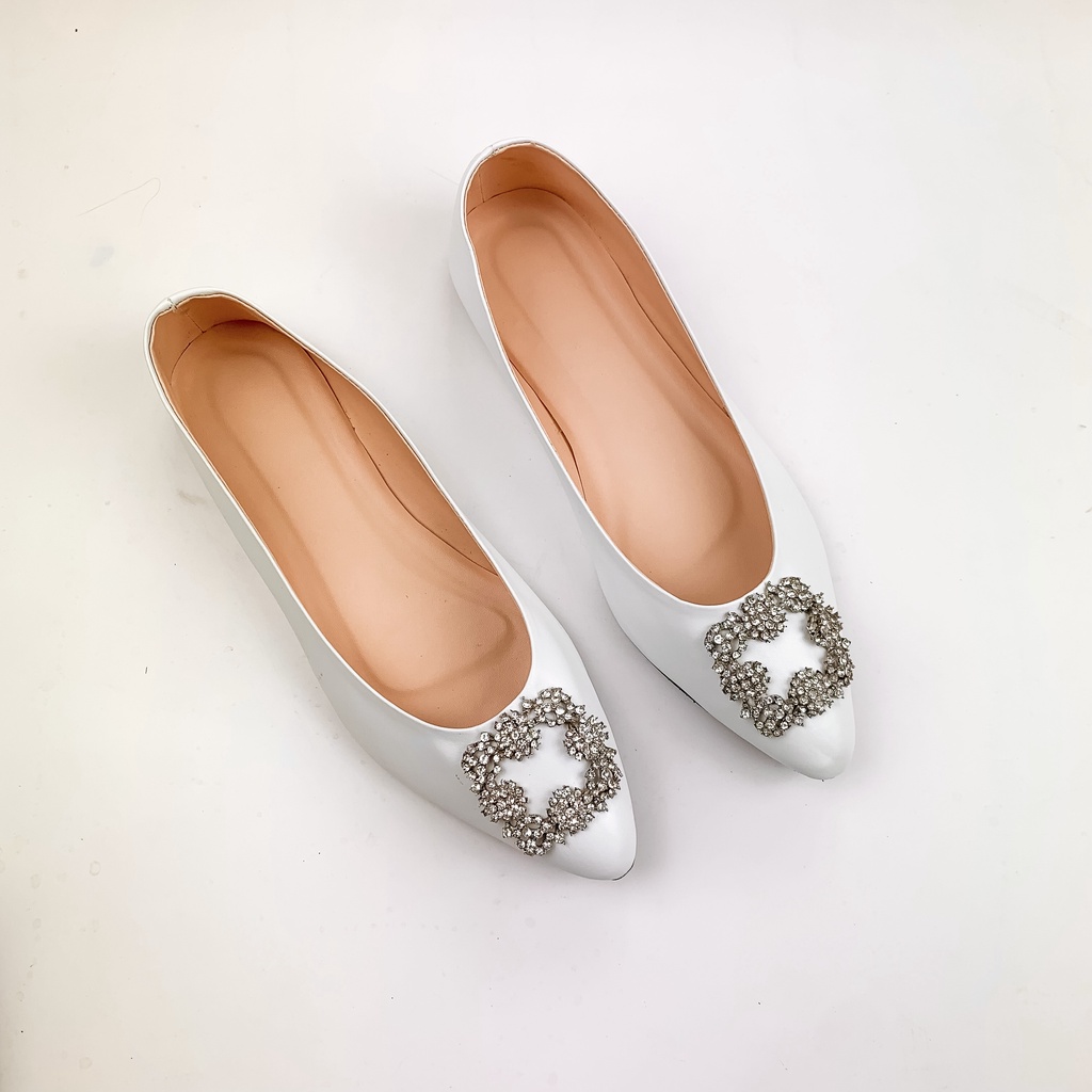 Milan Official Chrae Unique Pointed Doll Shoes | Shopee Philippines