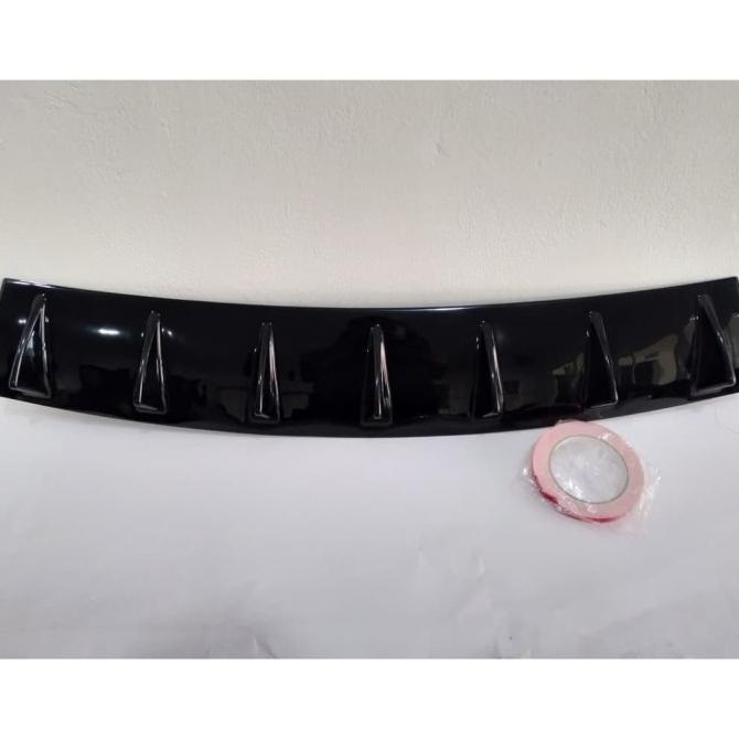 Universal Rear Bumper Spoiler Diffuser Extender Bodykit + Glue Bb Large