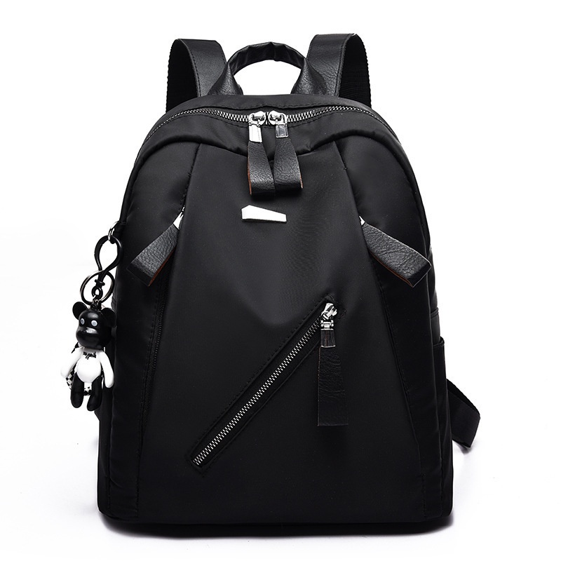 Mumu 6021 Korean Fashion Campus Nylon Bag Backpack Waterproof Bags For ...