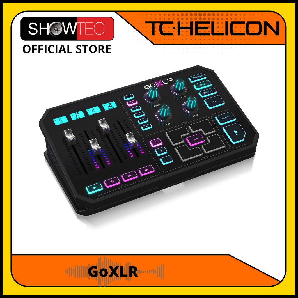 TC-Helicon GO XLR Broadcaster Platform with Mixer and Effects discount GOXLR